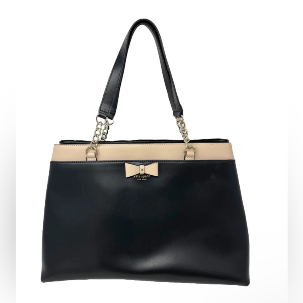 Kate Spade Baldwin Street Maryanne Black Leather Bag, EUC - Picture 8 of 15